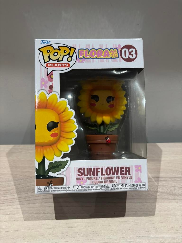 Funko Pop! Plants Flora Sunflower #03  – Cute Collectible, Funko Europe, Ophalen of Verzenden, Zo goed als nieuw, 4th floor, 1 Queen Caroline St, London W6 9YN, Verenigd Koninkrijk