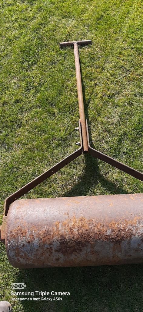 Grasroller / Tuinwals - Robuust, Ophalen, Gebruikt