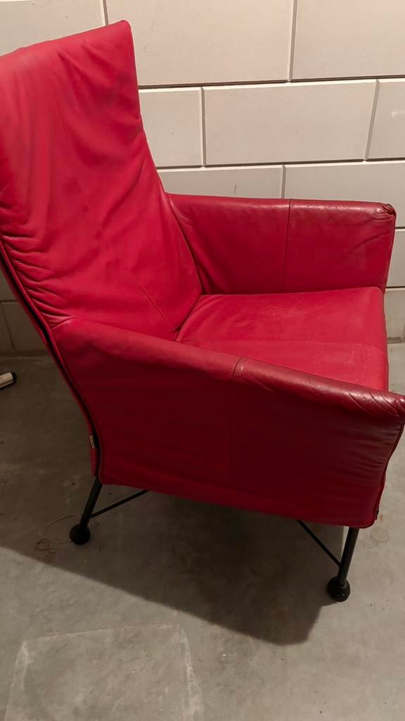 Montes Charly fauteuil, Ophalen, Gebruikt, Leer, Modern