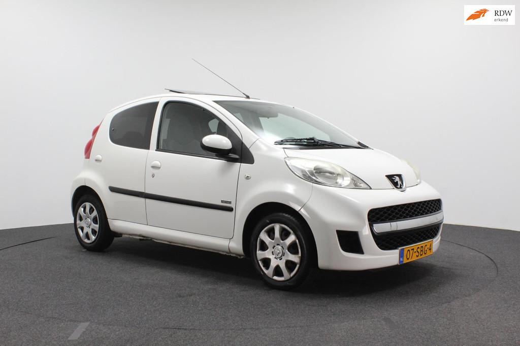 Peugeot 107 1.0-12V Sportium | Airco | Goed onderhouden | Sc, Voorwielaandrijving, Euro 5, Gebruikt, 4 stoelen