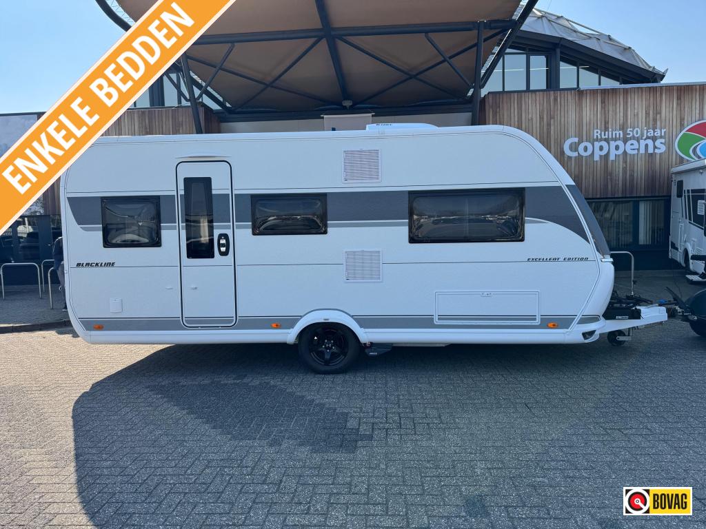 Hobby Excellent Edition 495 UL 2024 Mover,Airco,Tent!!!, Caravans en Kamperen, Caravans, Schokbreker, Standaardzit, Hobby, Overige typen