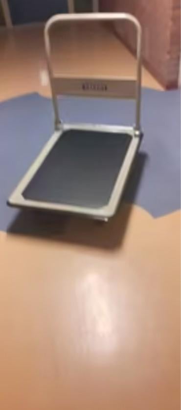 Transport karretje inklapbaar plat, Doe-het-zelf en Verbouw, Transportwagens, Karretje, Transportkar, Karretje, 100 liter of meer