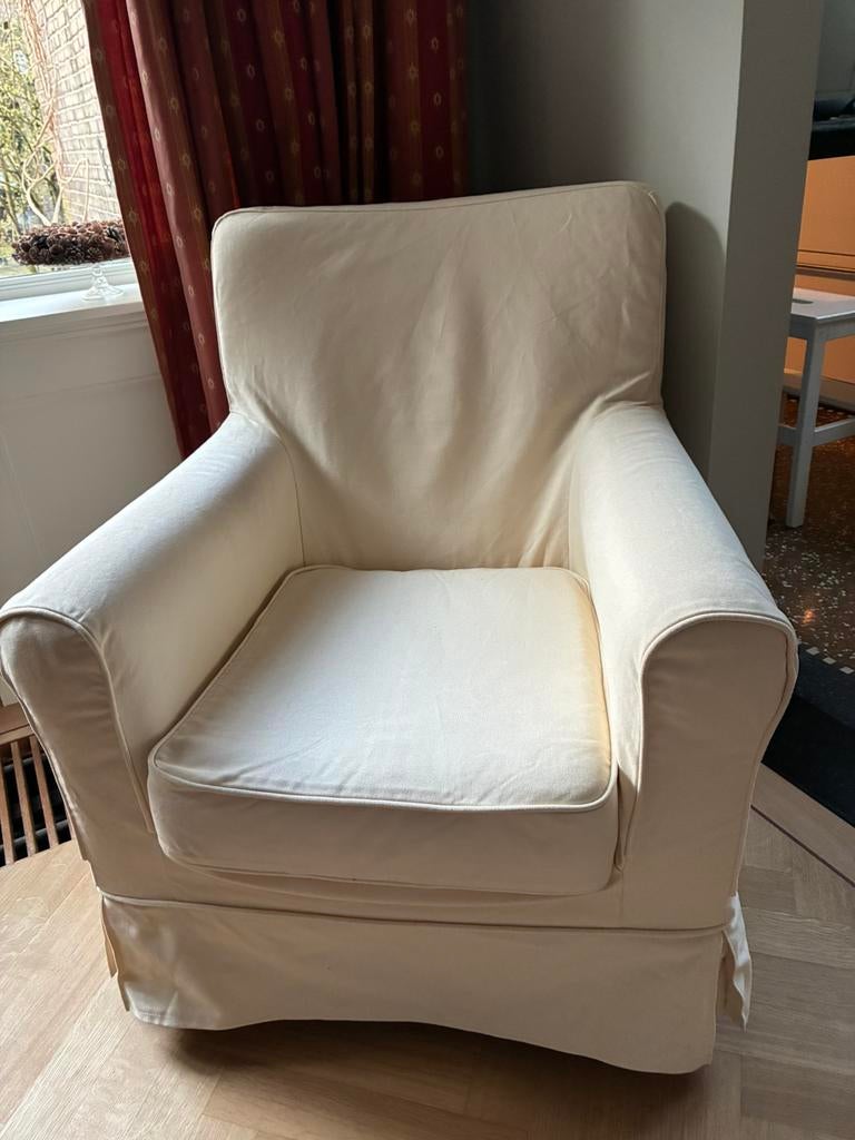 Ektorp fauteuil, Ophalen of Verzenden, Gebruikt, 75 tot 100 cm