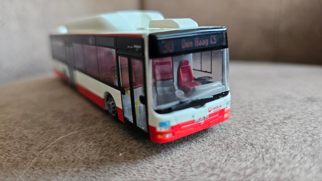 Rietze Veolia bus 6653 lijn 30 Den Haag CS, Ophalen of Verzenden, Zo goed als nieuw, Bus of Vrachtwagen, Rietze