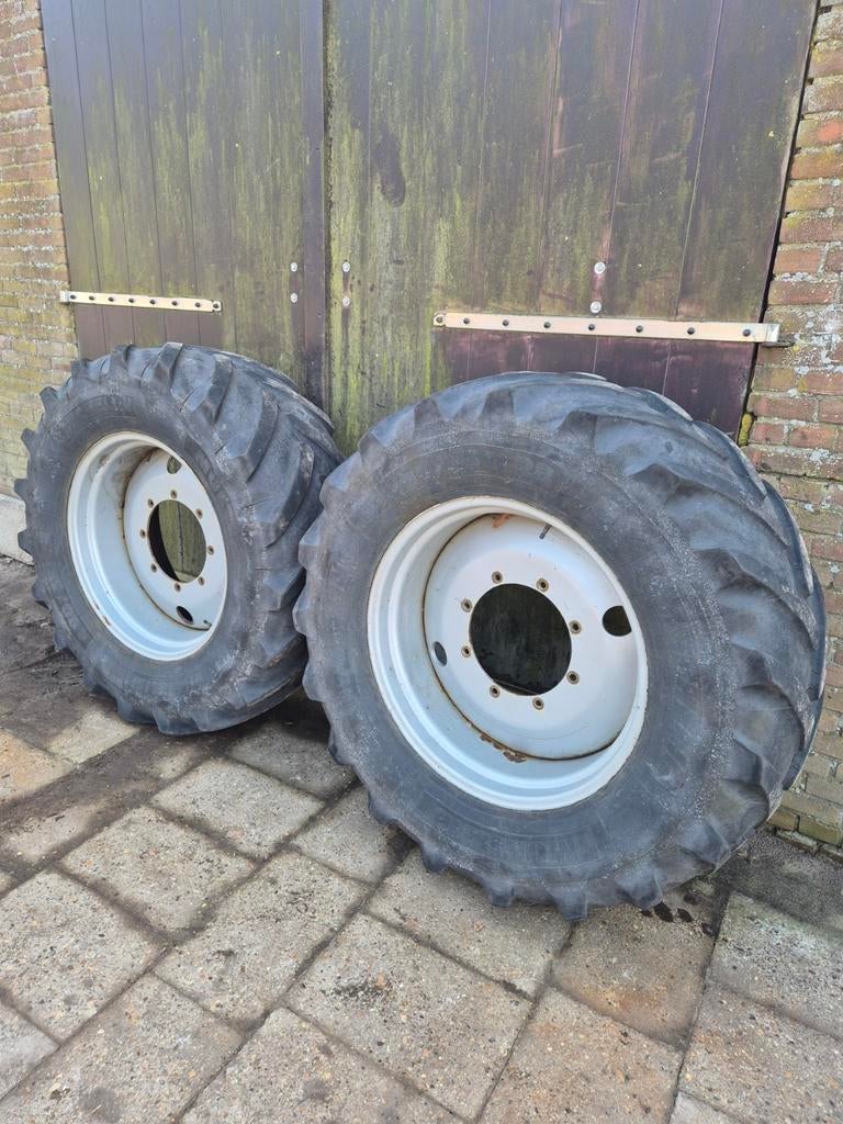 480/65R28 Michelin Multibib, Zakelijke goederen, Agrarisch | Onderdelen | Banden, Velgen en Assen, Ophalen