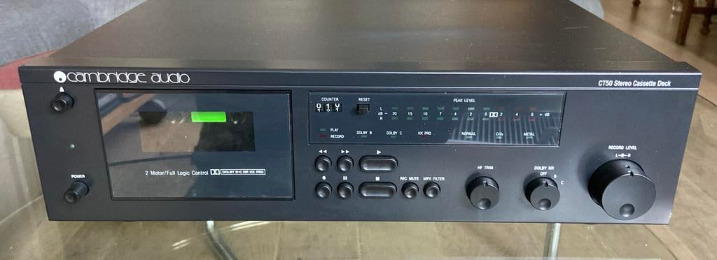 Cambridge Audio CT 50 cassettedeck, Ophalen of Verzenden, Enkel, Tiptoetsen