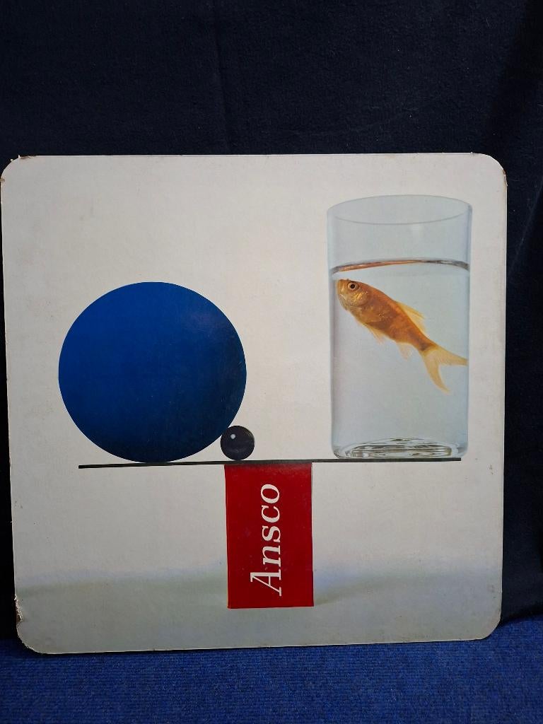 Ansco D111-a, Ophalen, Gebruikt, Reclamebord