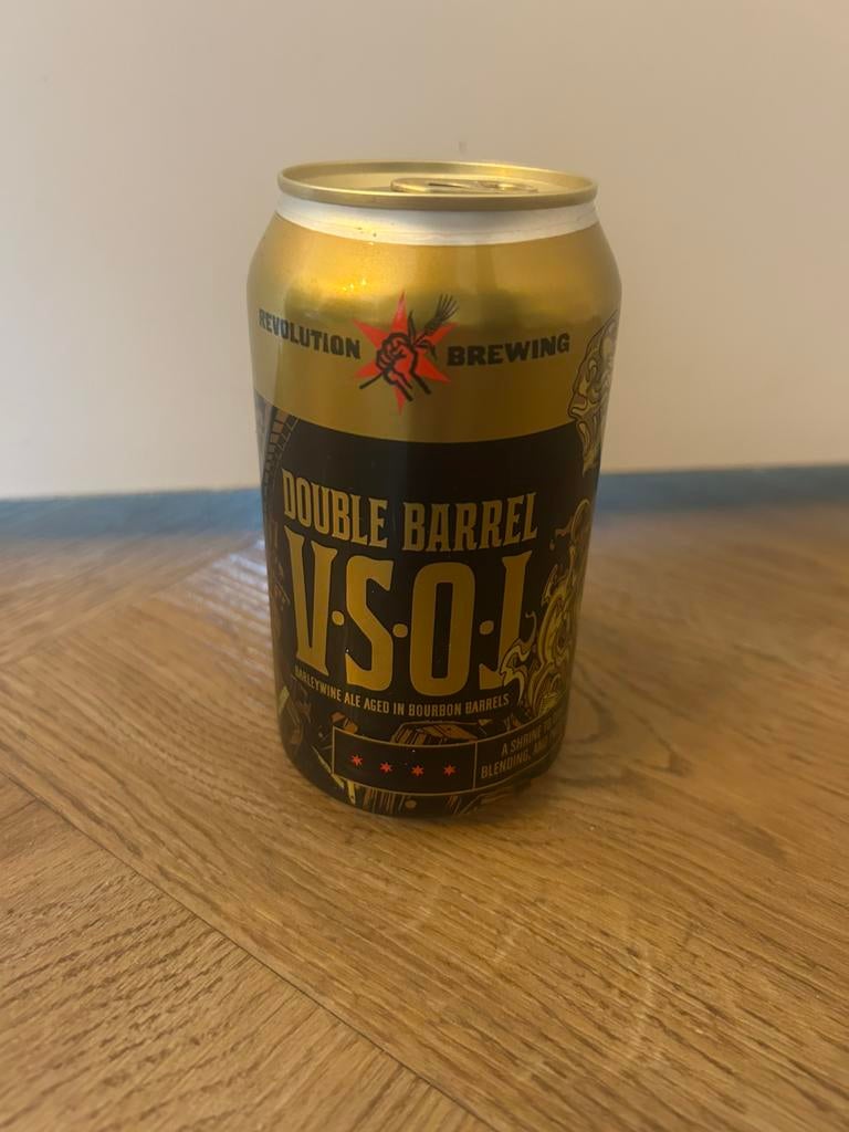 4.73 Double Barrel VSOJ (2022) van Revolution Brewing, Verzamelen, Biermerken, Ophalen of Verzenden, Nieuw, Flesje(s), Overige merken