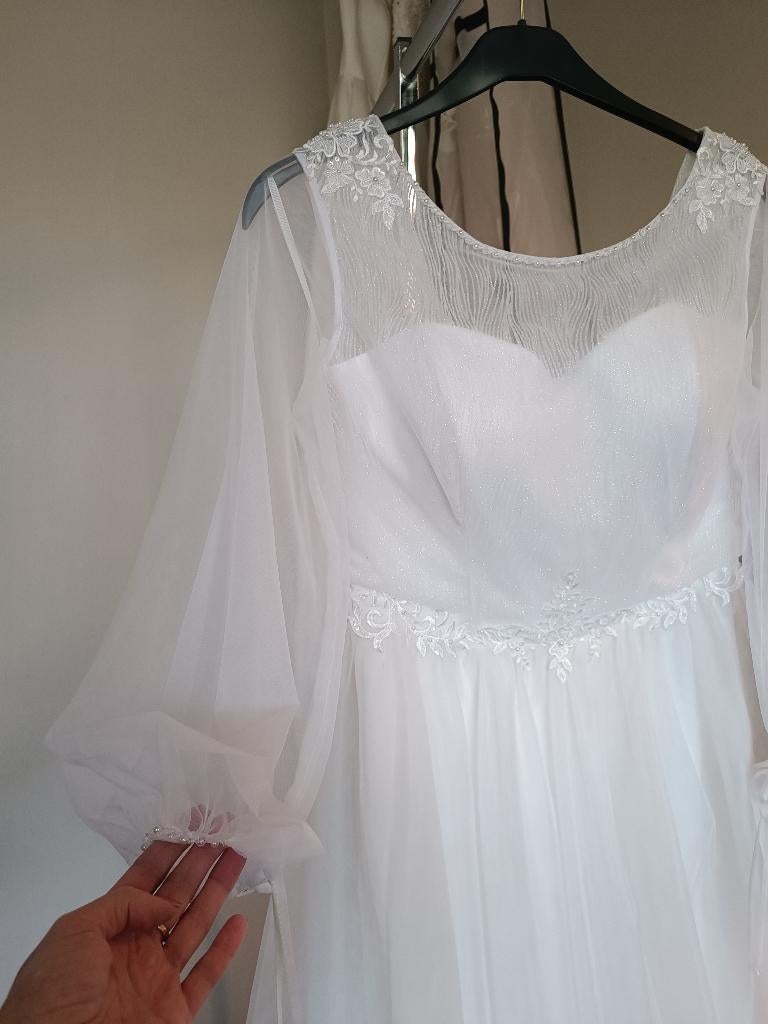 Nieuwe trouwjurk, Ophalen of Verzenden, Nieuw, Wit, Trouwjurk