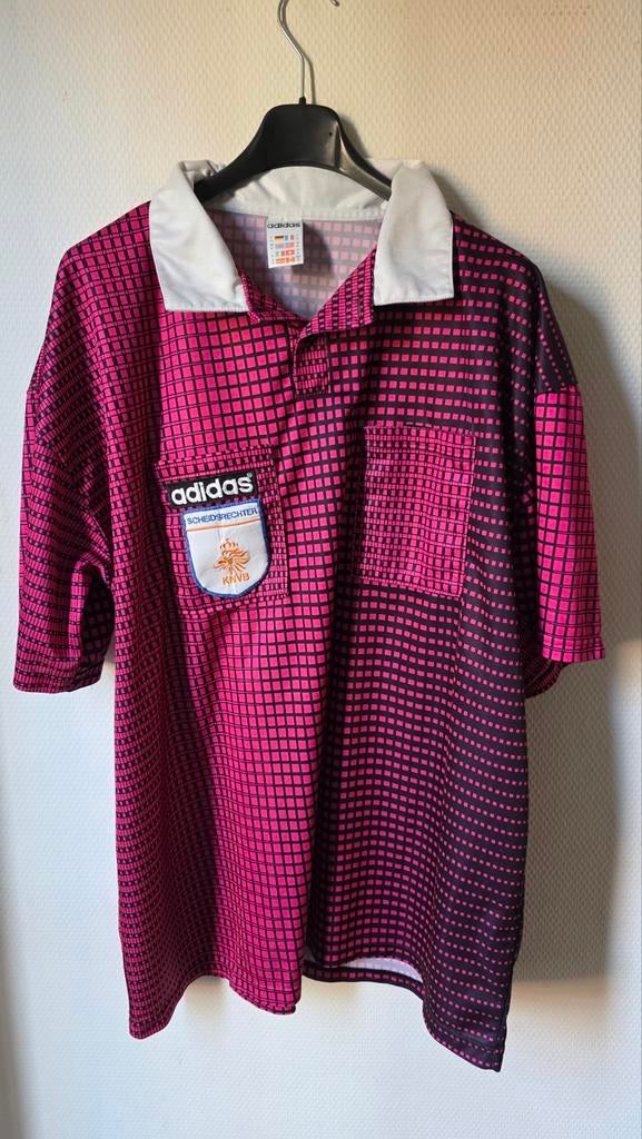 Vintage Adidas KNVB Scheidsrechter Shirt Jaren 90 – XL, Ophalen of Verzenden