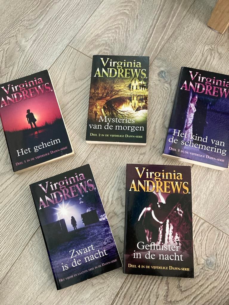 Virginia Andrews boekenpakket - Dawn-serie & Weeskinderen, Boeken, Ophalen of Verzenden, Gelezen, Nederland