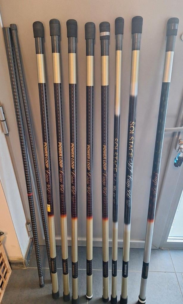 Vaste hengels shimano, Ophalen, Zo goed als nieuw, Vaste hengel