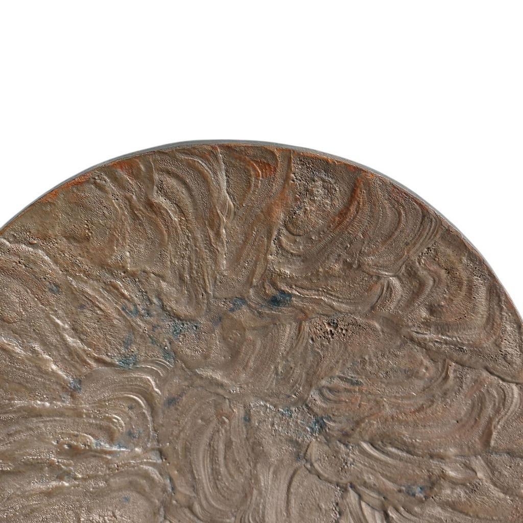 Bronzen wandbord, wandtegel, Ophalen of Verzenden