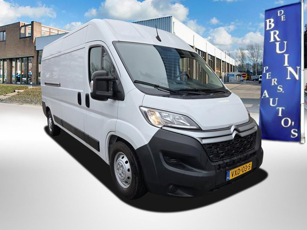 Fiat e Ducato = Citroen E-Jumper L3H2 SNELLADER ALS NIEUW SL, Auto's, Bestelauto's, Gebruikt, 3000 kg, Wit, Origineel Nederlands
