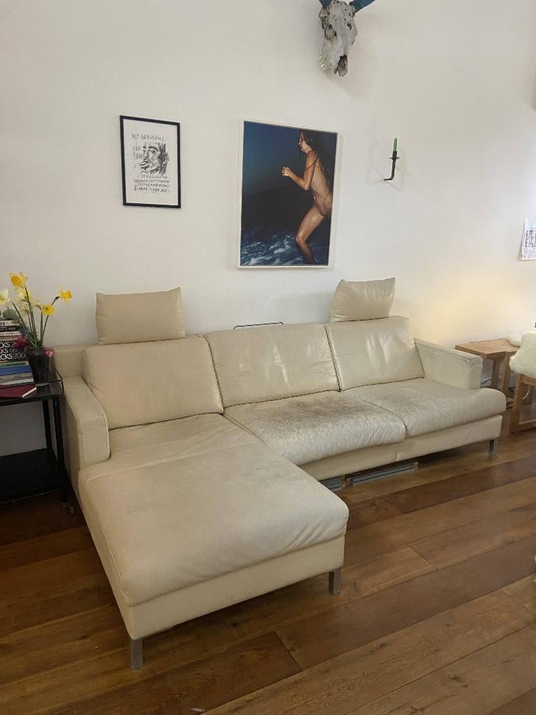 De Sede DS-740 designer sofa bank leer, Ophalen, 250 tot 300 cm, Gebruikt, Hoekbank