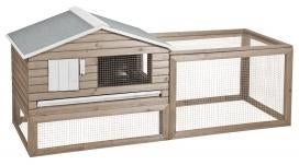 Konijnenhok villa, 110 cm of meer, Nieuw, Ophalen of Verzenden, 90 cm of meer