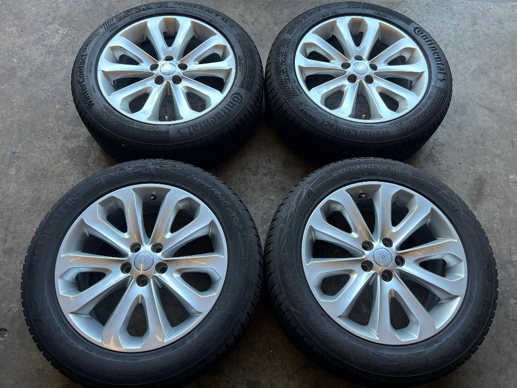 20 inch Range Rover Sport L494 L405 Velgen + Winterbanden, Auto-onderdelen, Banden en Velgen, Ophalen, Gebruikt, 255 mm, Banden en Velgen
