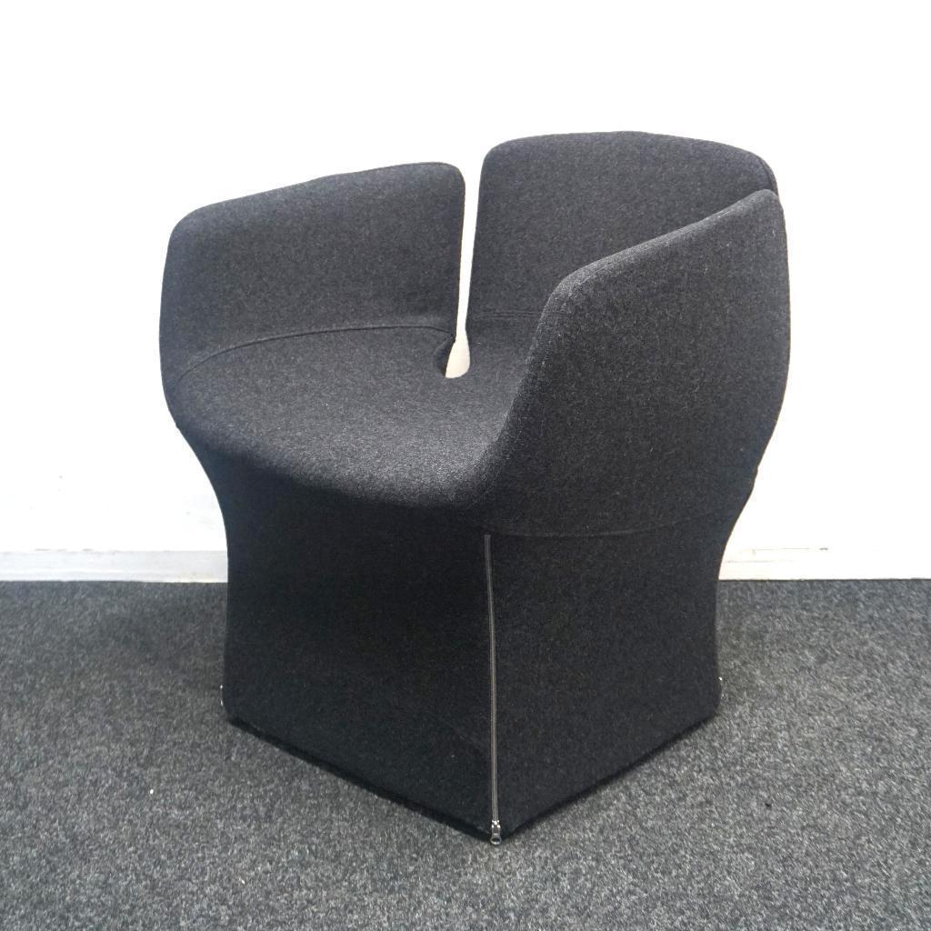 Moroso Bloomy Design Fauteuils | Donkergrijs | Stoelen, Gebruikt, -, -, 75 tot 100 cm