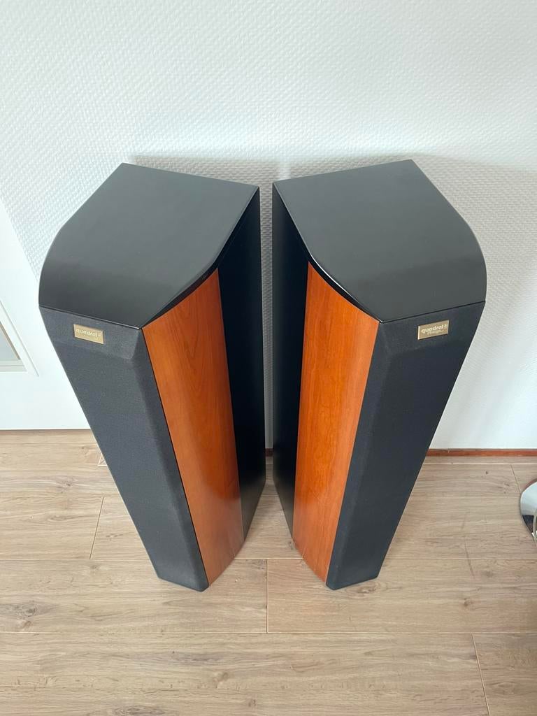 QUADRAL AURUM 7 - Cherry Wood - Zeer Goed, Ophalen