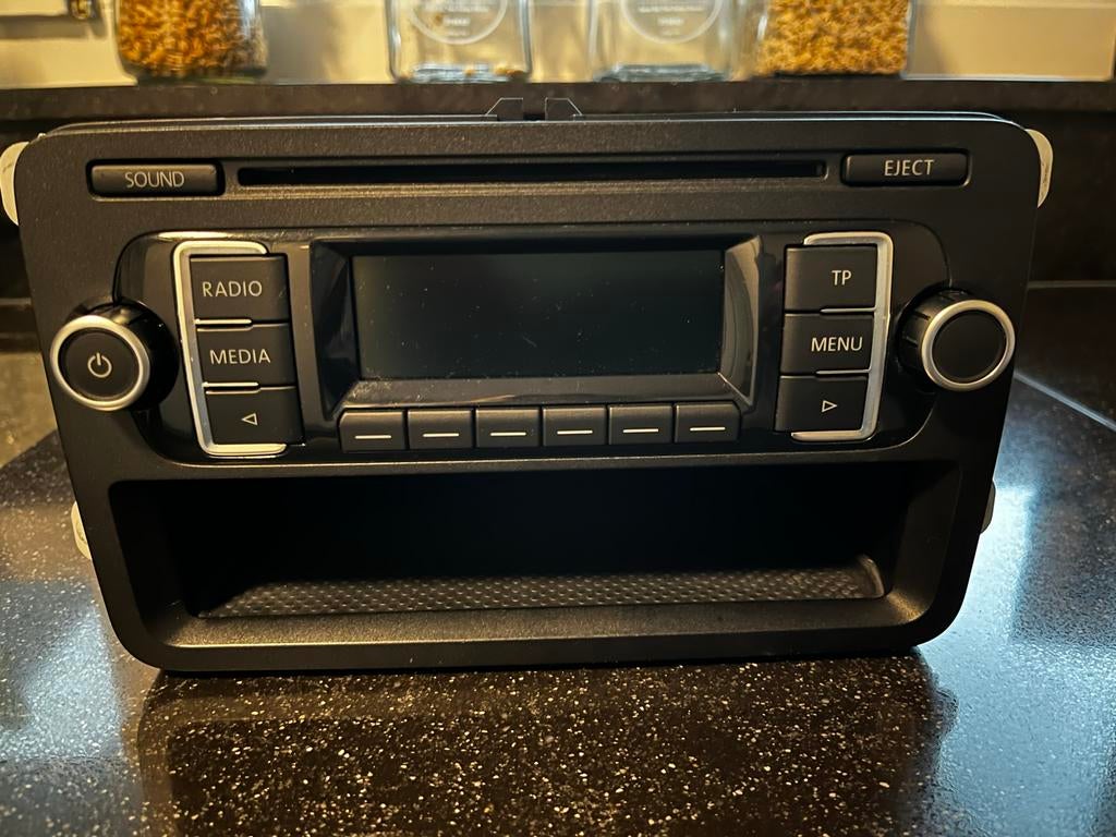 VW Polo V 6R RCD210 MP3 Autoradio - Origineel, Auto diversen, Autoradio's, Ophalen of Verzenden, Zo goed als nieuw