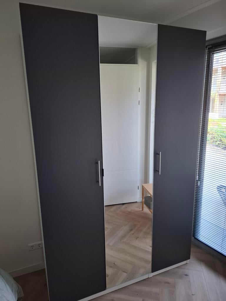 Ikea Pax Forsand deuren (2x) grijs 50x229 cm met handgreep, Ophalen, Overige materialen, 200 cm of meer, 50 tot 100 cm