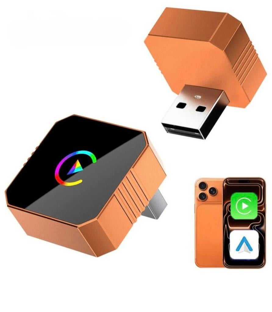 Draadloze CarPlay & Android Auto Adapter, Auto diversen, Auto-accessoires, Ophalen of Verzenden, Nieuw