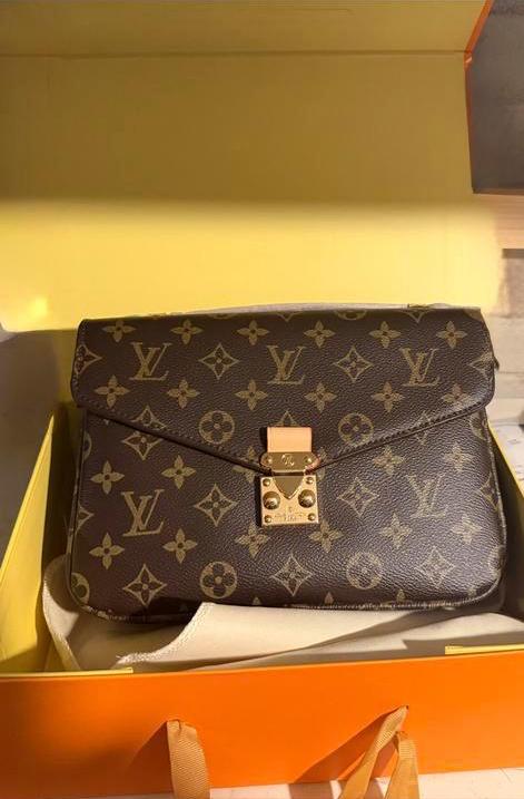 Louis pochette metis dames tas, Ophalen, Nieuw, Bruin, Schoudertasje