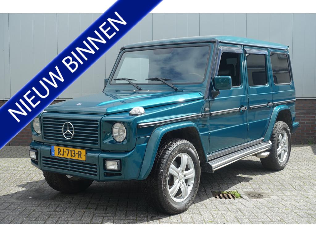Mercedes-Benz G-Klasse 320 St.Wagon | Youngtimer (bj 1997), Auto's, Automaat, Zwart, Bedrijf, Startonderbreker
