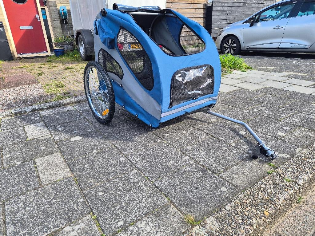 Honden fietskar large tot 50 kg, Ophalen, Nieuw