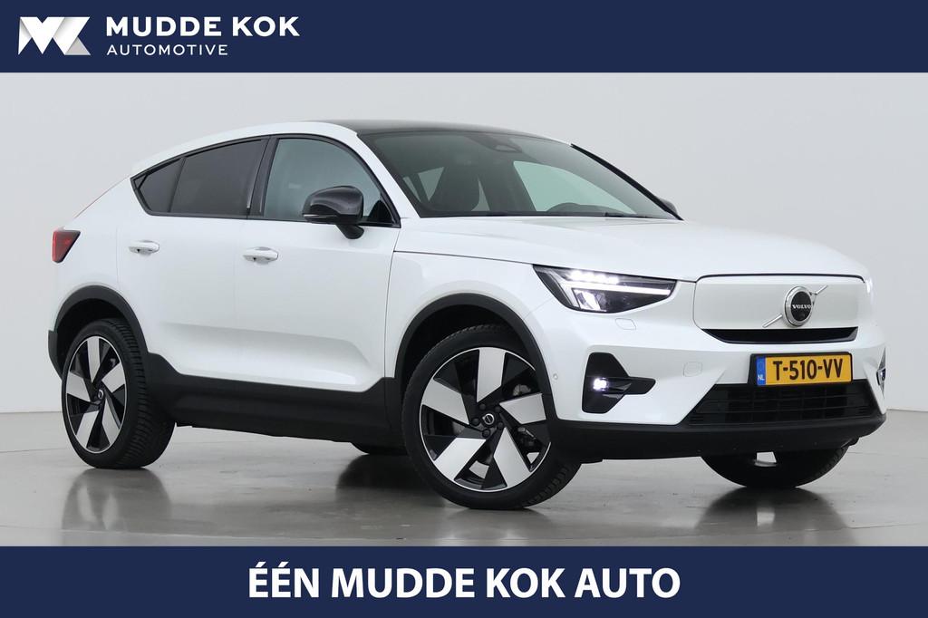 Volvo C40 Recharge Ultimate 69 kWh | Panoramadak | ACC | 360, Stof, Gebruikt, Adaptive Cruise Control, 435 min