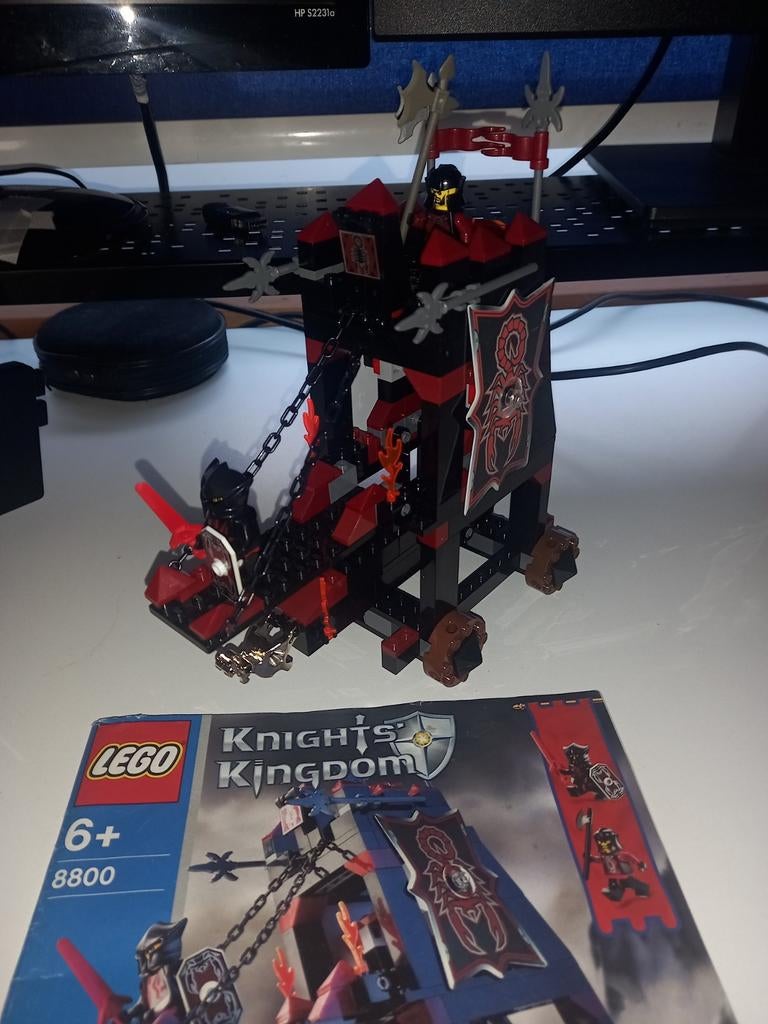 Lego Kingdoms 8800 Vladeks siege engine, Ophalen of Verzenden, Zo goed als nieuw, Complete set, Lego