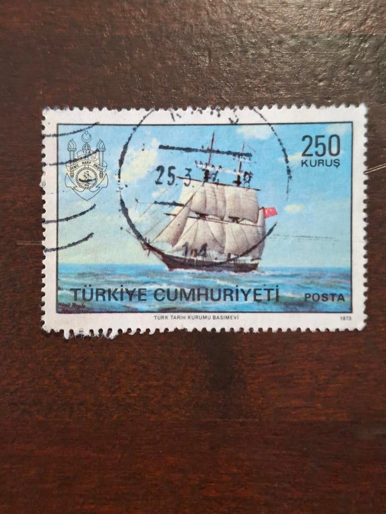 Turkije, Ophalen of Verzenden, Overige landen, Gestempeld