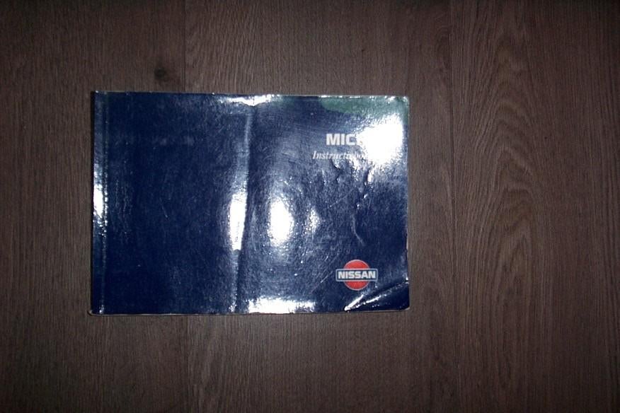 Gebruikershandleiding NISSAN MICRA K11-D  1992/2002, Auto diversen, Handleidingen en Instructieboekjes, Ophalen of Verzenden