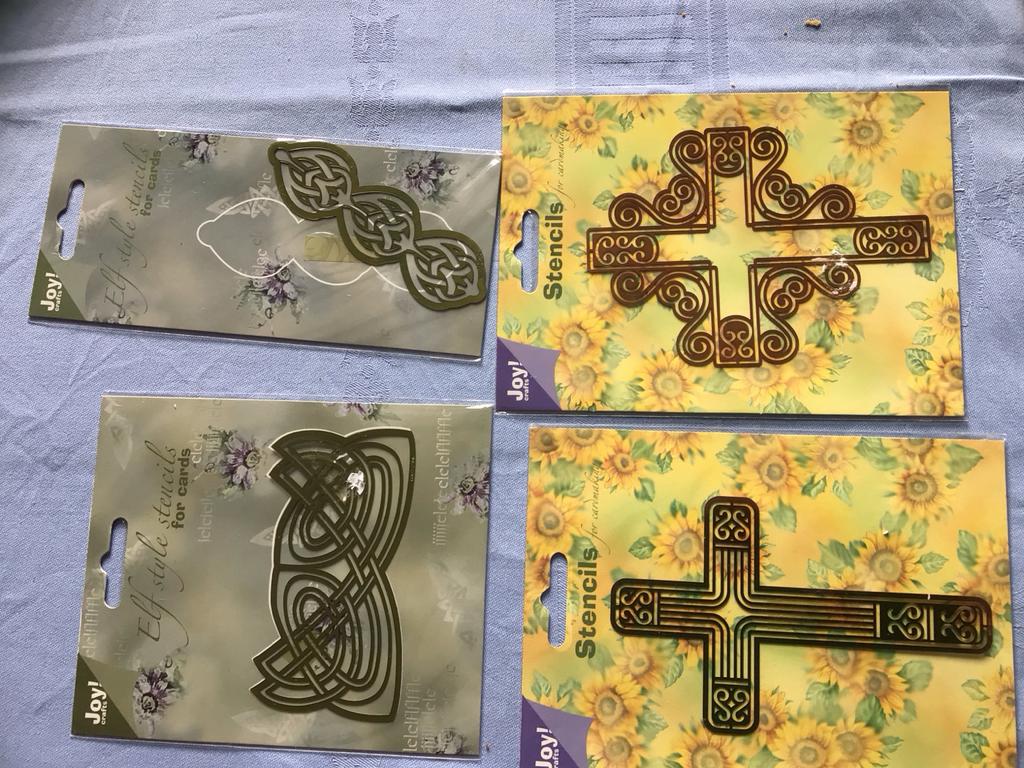 Joy! Crafts Elf Style Stencils nr 6, Nieuw, Meerkleurig, Ophalen of Verzenden, Kunststof