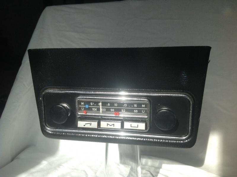 Blaupunkt fm radio incl onderbouw met luidspreker autoradio, Verzenden, Gebruikt