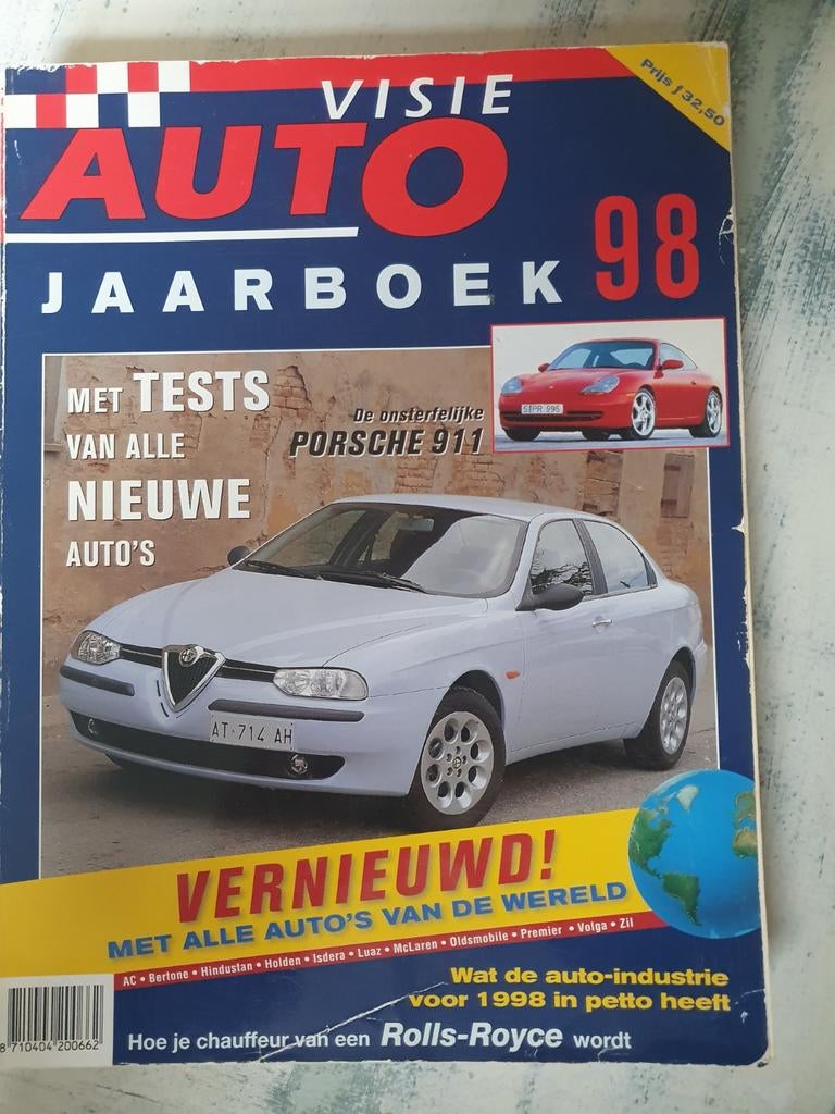 Autovisie Jaarboek 98, Ophalen of Verzenden