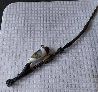 oude rookpijp 47 cm lang, Ophalen of Verzenden, Gebruikt, (Water)pijp