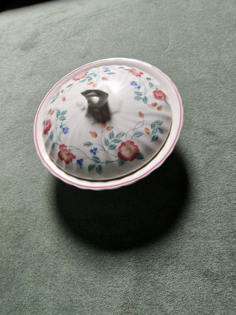 Vintage The Chartwell Collection schaal met deksel, Keramiek, Ophalen of Verzenden, Overige stijlen, Schaal of Schalen