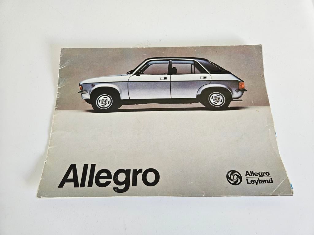 Folder van Austin Allegro 1978, Ophalen of Verzenden, Gelezen, Overige merken