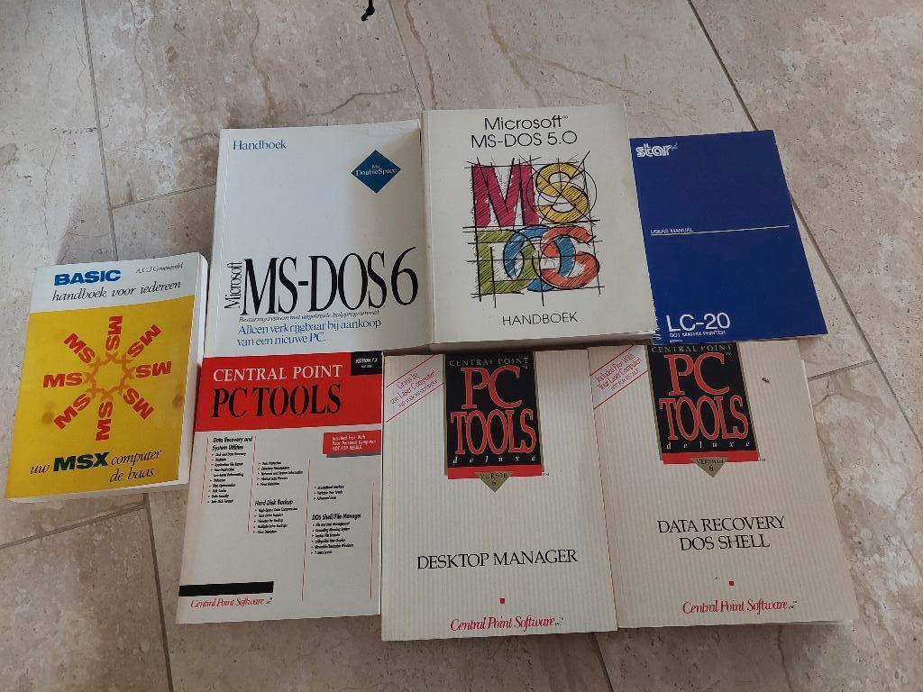 Computer informatica pc printer ms-dos windows, Boeken, Verzenden, Zo goed als nieuw