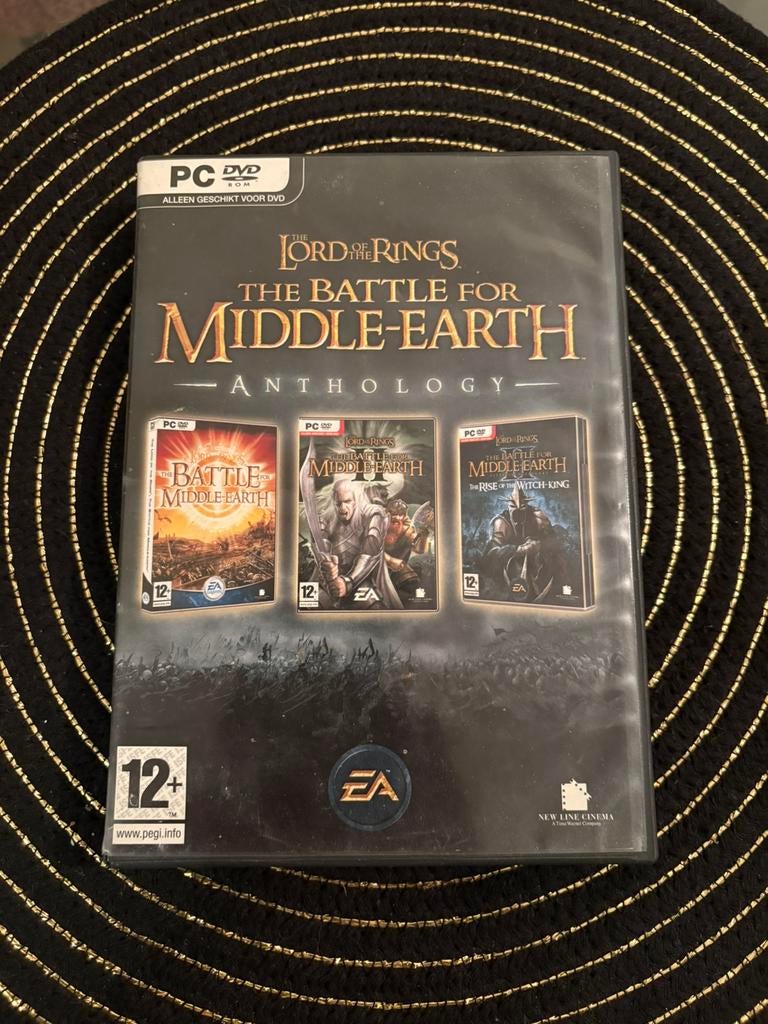 Lord of the rings the battle for middle earth 1 & 2, Spelcomputers en Games, Games | Pc, Zo goed als nieuw, Strategie en Constructie