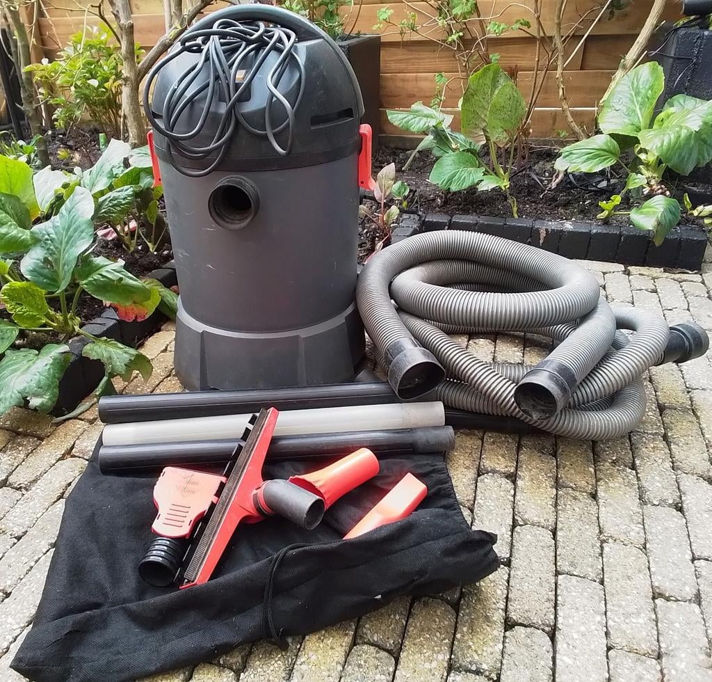 Vijverstofzuiger, Ophalen, Gebruikt