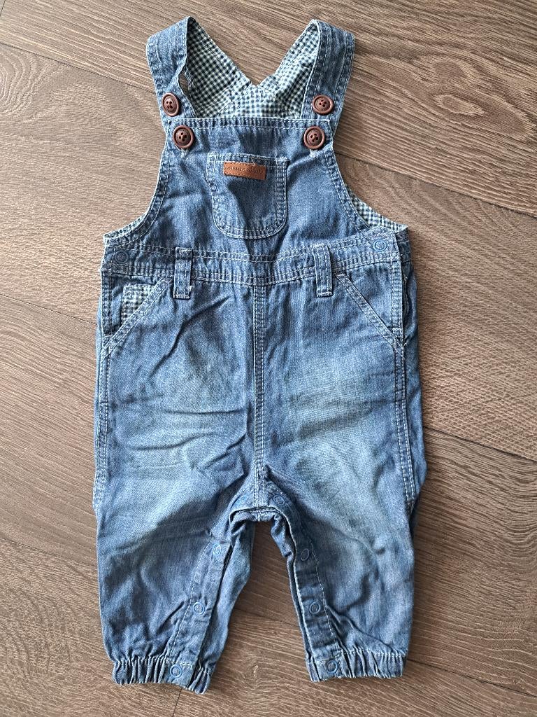 Jongens Salopet Broek  H&M  - 62   jusa17, Broekje, H&M, Ophalen of Verzenden, Zo goed als nieuw