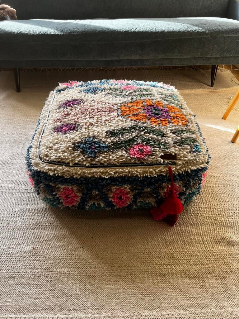 Poef Hiptipico, Ophalen, Zo goed als nieuw, Rond, Minder dan 50 cm