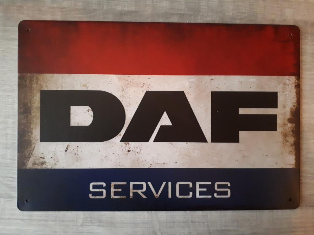 Daf 20x30 cm Reclamebord, Ophalen of Verzenden, Nieuw, Reclamebord