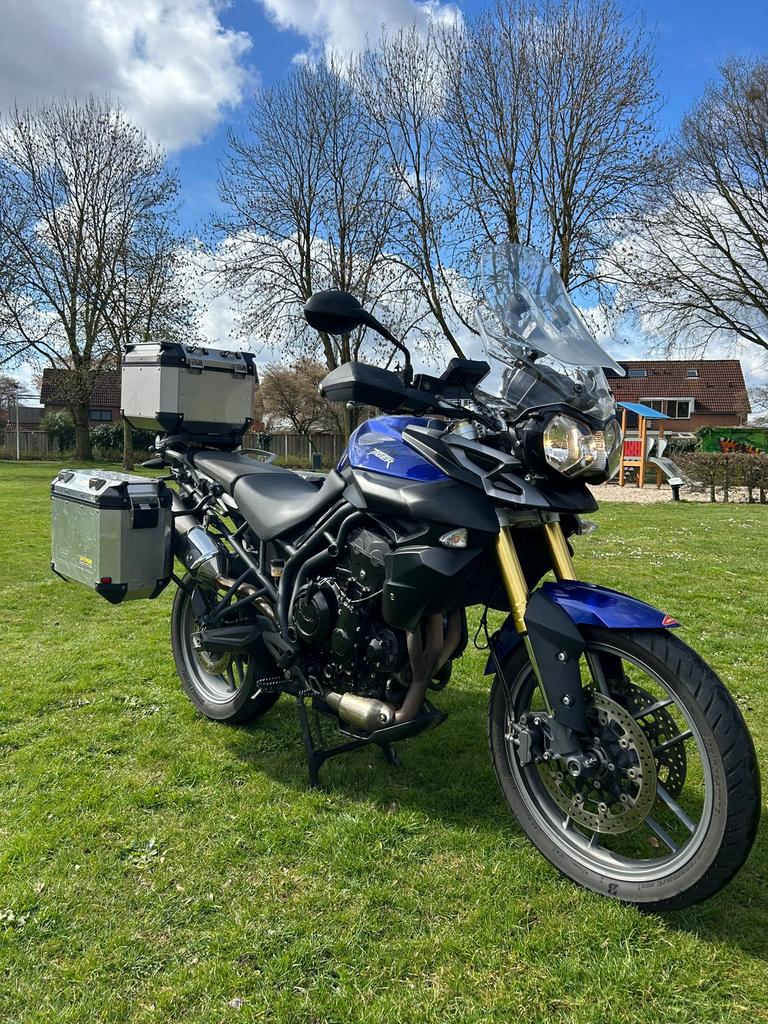 Triumph Tiger 800 uit 2014 - Compleet en Reisvaardig, Motoren, Handvatverwarming, 3 cilinders, Particulier, Toermotor