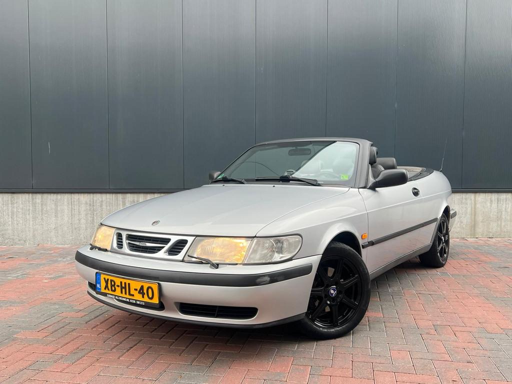 Saab 9-3 Cabrio 2.0 S * Airco * Soft-top * Elek-ramen *, Auto's, Saab, 1340 kg, 4 cilinders, Cabriolet, 4 stoelen