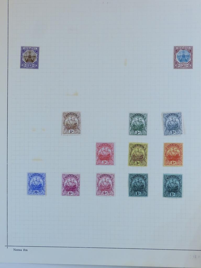 BERMUDA - vanaf KLASSIEK - met leuk materiaal - (J.35), Postzegels en Munten, Postzegels | Volle albums en Verzamelingen, Buitenland