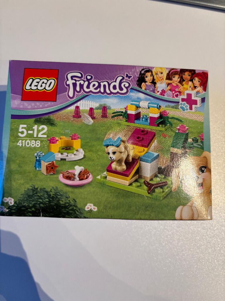 lego friends setnummer 41088 puppy, Ophalen of Verzenden, Zo goed als nieuw, Complete set, Lego
