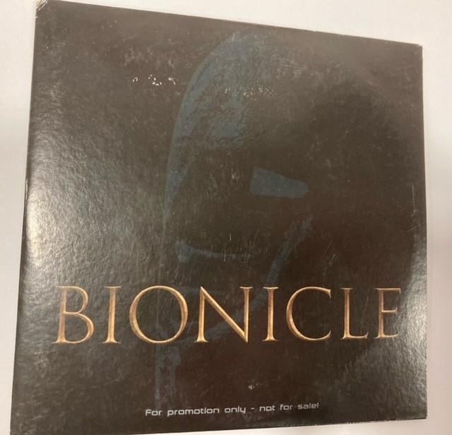 zeldzame lego Bionicle employee  CD 2001 "not for sale", Ophalen, Zo goed als nieuw, Lego